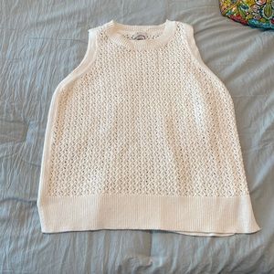 Knitted tank top